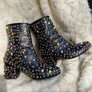 Dolls Kill Current Mood Superstar Gem Boots